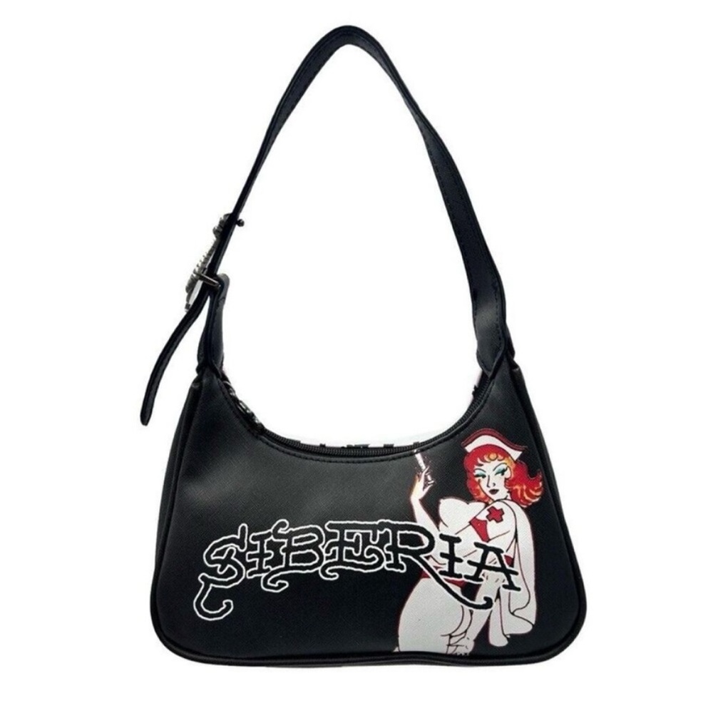 Vintage rare Ed Hardy x Siberia Hills Y2K Purse